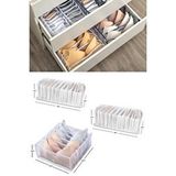 Serstil Small / Medium / Sütyen Çekmece Içi Düzenleyici Organizer 3'lü Set Beyaz