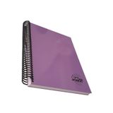 Sert Kapak Spralli Defter 120 Yaprak Kareli 17X24 Orta Boy 1 Adet Enjoy Every Moment Sert Kapak Defter