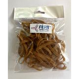 Sert Kırtasiye Geniş Kauçuk Paket Ambalaj Lastiği 10 cm x 5mm Net/50 gr - Renkli