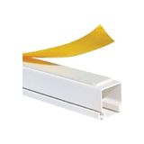 Sert Plastik 16x16 mm Kendinden Yapışkanlı Kablo Kanalı 100 m