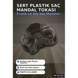 Sert Plastik 4 Cm Saç Mandal Tokası - Tekli Paket, Çocuk Ve Yetişkin Kullanımı Bx-313720