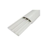 Sert Plastik 50x12 Balık Sırtı Kablo Kanalı Yapışkanlı 2 Mt Beyaz