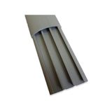 Sert Plastik 50X12 Balık Sırtı Kablo Kanalı Yapışkanlı (GRİ) 108 Mt
