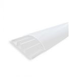 Sert Plastik 75x20 Balık Sırtı Kablo Kanalı Yapışkanlı 2 Mt. Beyaz