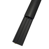 Sert Plastik Sp 50x12 Balık Sırtı Yapışkanlı Kablo Kanalı Siyah 2mt