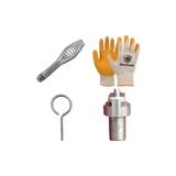 Sert Tıkanıklık Açma Matkap Bağlantı Seti (Yaysız Set) - Lavabo ve Gider Açıcı Ekipmanlar mandrenli sistemleri uygundur. 16 mm standart uyumlu