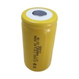 Sertec - 1.2V 3000 Mah - C Orta Boy - Ni-Cd Şarjlı Pil - (Başsız / Flat Head)