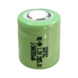 Sertec - 1.2v 350 Mah - 1/3aa - Ni-mh Şarjlı Pil - Başsız / Flat Head
