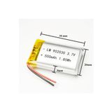 Sertec 3.7v 500mah Lityum Polimer Pil 1.5a (DRONE İÇİN UYGUN DEĞİLDİR) 902030
