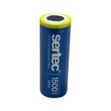 Sertec 3.7v Li-ion 18500 1500 Mah 1c Şarjlı Pil