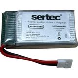 Sertec Drone Pil 902540 Lityum 3.7V 800MAH Polimer Pil - 1 Adet