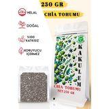 Sertifikalı 250 gr Glutensiz Doğal Katkısız Chia Tohumu Vegan Protein