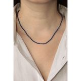 Sertifikalı 2mm Lapis Lazuli Kolye - Mavi