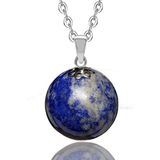 Sertifikalı Aaa Kalite Lapis Lazuli Taşı Kolye (afganistan)
