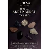 Sertifikalı Akrep Burcu Doğal Taş Kütle Seti 10-15 Mm - Koruma Ve Dönüşüm Enerjisi Taşları