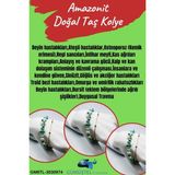 Sertifikalı Amazonit Doğal Taş Bileklik Özel Tasarım