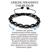Sertifikalı Arpa Kesim Terahertz Taşı Bileklik