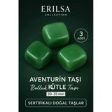 Sertifikalı Aventurin Taşı Kütle (3 Adetli) – Bolluk Ve Bereket Taşı 30-35 Mm