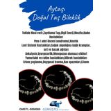 Sertifikalı Aytaşı Doğal Taş Bileklik Özel Tasarım
