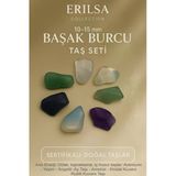 Sertifikalı Başak Burcu Doğal Taş Kütle Seti 10-15 Mm - Odaklanma Ve İç Huzur Enerjisi