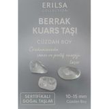 Sertifikalı Berrak Kuvars Taşı Kütle 10-15 Mm Cüzdan Boy – Pozitif Enerji Ve Şans Taşı