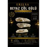 Sertifikalı Beyaz Çöl Gülü Selenit Taşı Kütle - 3-4 Cm Küçük Boy Doğal Şeffaf Kristal Ham Taş