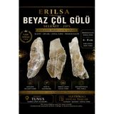 Sertifikalı Beyaz Çöl Gülü Selenit Taşı Kütle - 6-8 Cm Premium Kalite Doğal Ham Kristal Jips