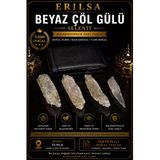 Sertifikalı Beyaz Çöl Gülü Selenit Taşı Kütle - Cüzdanlık Boy Bereket Para Çekim Doğal Taş