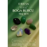 Sertifikalı Boğa Burcu Doğal Taş Kütle Seti 10-15 Mm – Sevgi Güven Ve Huzur Enerjisi Taşları