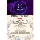 Sertifikalı Burç Taşı Balık Burcu Opal Taşı Bileklik