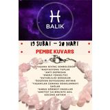Sertifikalı Burç Taşı Balık Burcu Pembe Kuvars Taşı Bileklik