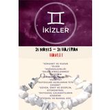 Sertifikalı Burç Taşı Ikizler Burcu Havlit Taşı Bileklik