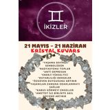 Sertifikalı Burç Taşı Ikizler Burcu Kristal Kuvars Taşı Bileklik