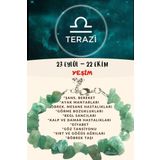 Sertifikalı Burç Taşı Terazi Burcu Yeşim Taşı Bileklik
