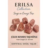Sertifikalı Çilek Kuvars Taşı Kütle Ham Doğal 25–30 Mm – Sevgi Ve Pozitif Enerji Taşı