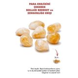 Sertifikalı Cüzdan Boy A Kalite Sitrin Taşı (para Taşı)
