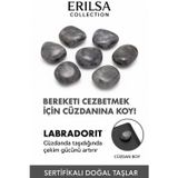 Sertifikalı Cüzdan Boy Yansımalı Labradorit Taşı – Spekrolit Güçlü Sezgi ve Koruma Hissi Sağlar