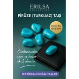 Sertifikalı Doğal Firuze (Turkuaz) Taşı Kütle 10-15 Mm – Şans Ve Huzur Taşı