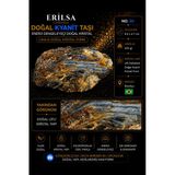 Sertifikalı Doğal Kyanit Taşı Ham Kristal Kütle Dekoratif Kaya No 30