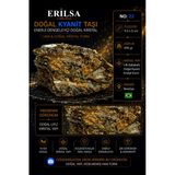 Sertifikalı Doğal Kyanit Taşı Ham Kristal Kütle Lifli Mineral Kaya No 23