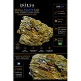 Sertifikalı Doğal Kyanit Taşı Kütle – Ham Kristal Form Dekoratif Mineral No10