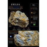 Sertifikalı Doğal Kyanit Taşı Kütle – Ham Kristal Koleksiyonluk Dekor Mineral No4 Vitrin