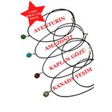 Sertifikalı Doğal Taş Kolye Aventurin & Amazonit & Kaplan Gözü & Kanada Yeşim 4 Adet Kolye