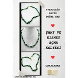 Sertifikalı Doğal Taş Şans Ve Kısmet Kolyesi