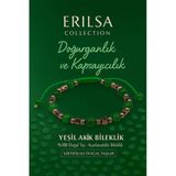 Sertifikalı Doğurganlık Ve Bereket Bilekliği – Yeşil Akik Taşı – 6 Mm Doğal Taş
