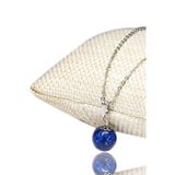 Sertifikalı Fasetli Doğal Lapis Lazuli Taşı Kolye