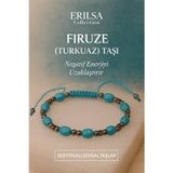 Sertifikalı Firuze Turkuaz Taşı Bileklik - Doğal Şifa ve Denge Enerjisi