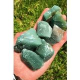 Sertifikalı Ham Doğal Aventurin Taşı Kütle (4-5 Cm)