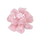 Sertifikalı Ham Işlenmemiş Doğal Pembe Kuvars Taşı Kütle (4-5 Cm)