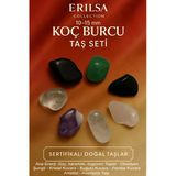 Sertifikalı Koç Burcu Doğal Taş Kütle Seti 10-15 Mm – Güç Kararlılık Ve Özgüven Enerjisi Taşları